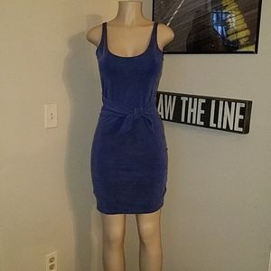 Armani exchange XS Dress dark blue
